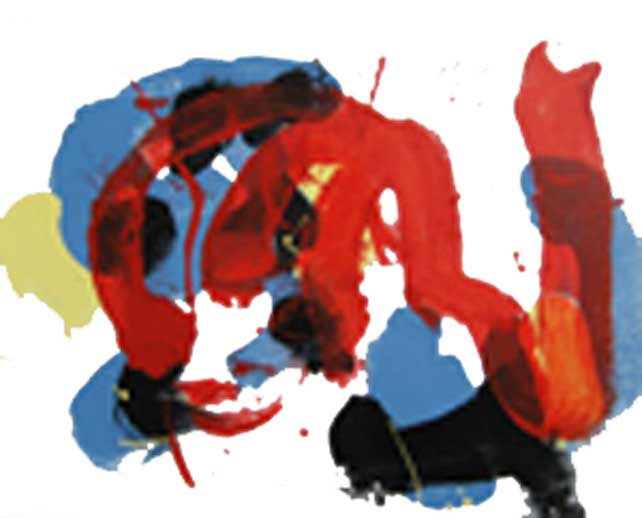 acrylic on canvas by Michel Nau � Michel Nau