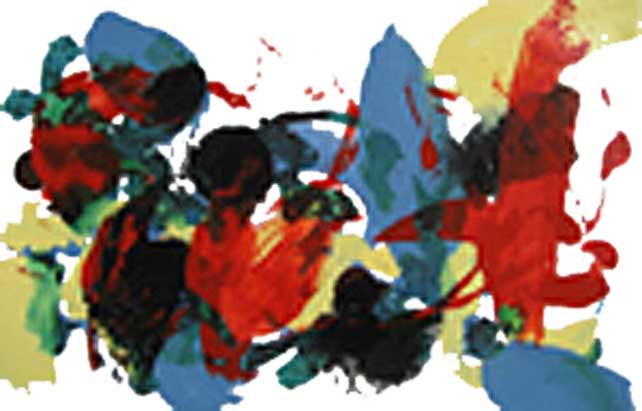 acrylic on canvas by Michel Nau � Michel Nau